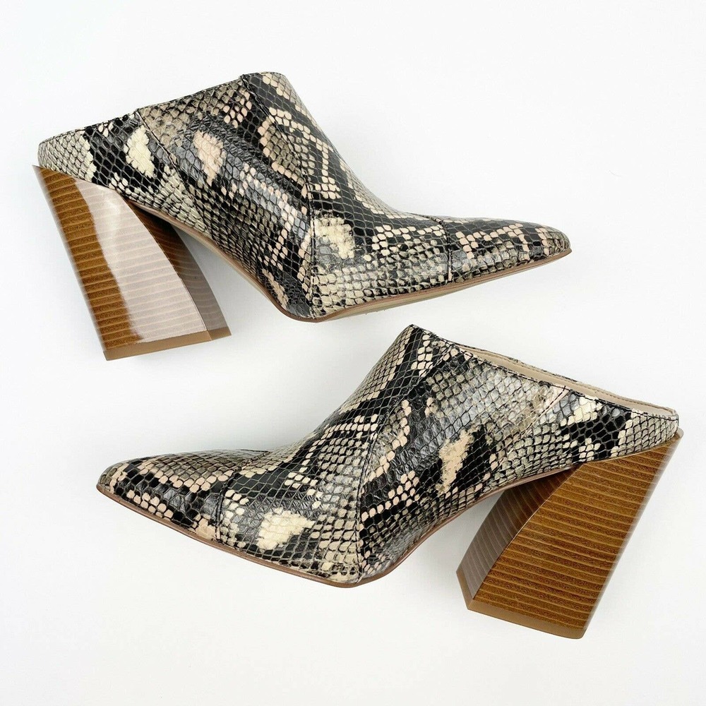 Sam Edelman Reverie 2 Python Snake Ankle Boot Mule - image 4